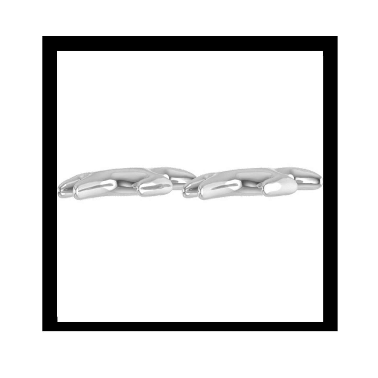 Sweetie Studs in 10K White Gold